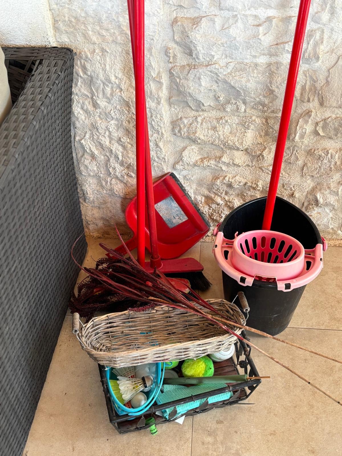 Das Reinigungsmaterial