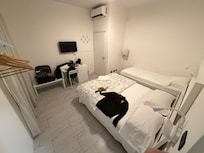 This was a big room, actually a triple on the corner