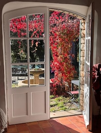 view from the Breakfast room