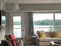 View from living room.