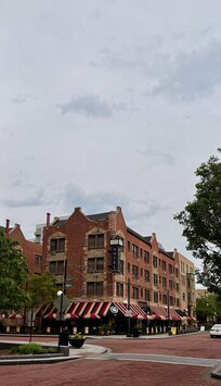View of hotel from Blackout Baking Co. (cute coffee shop) across the street.