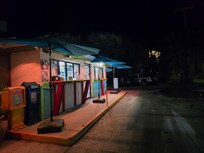 Taco Shop/Burrito works. The UFO and quesadillas were so good! The Bronx Pizza was the BEST Pizza. Their Espresso Martini was better than Tini Martinis! Crabby's, Barley's, and Rendezvous was also excellent. Salt Life was over priced and over rated.