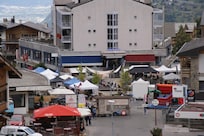 De plaatselijke markt