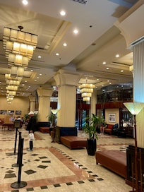 The foyer is beautiful