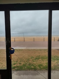 First floor room. View to ocean from walk out patio.