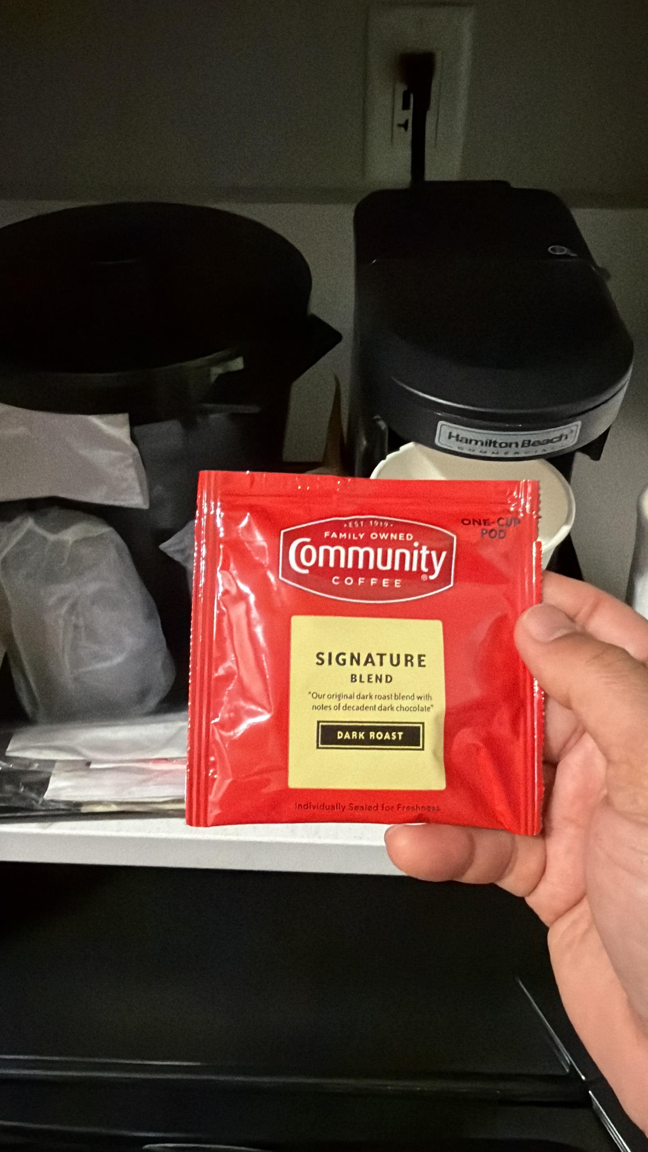 We loved the coffee they served.