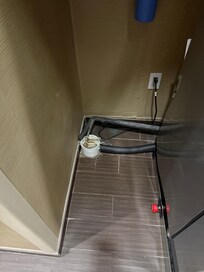Next to ice machine