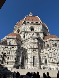You are steps away from the duomo