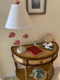 Entrance way to unit