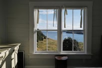 View from upstairs bedroom.