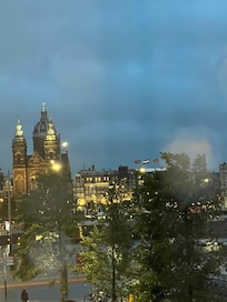 La vista desde mi cuarto espectacular