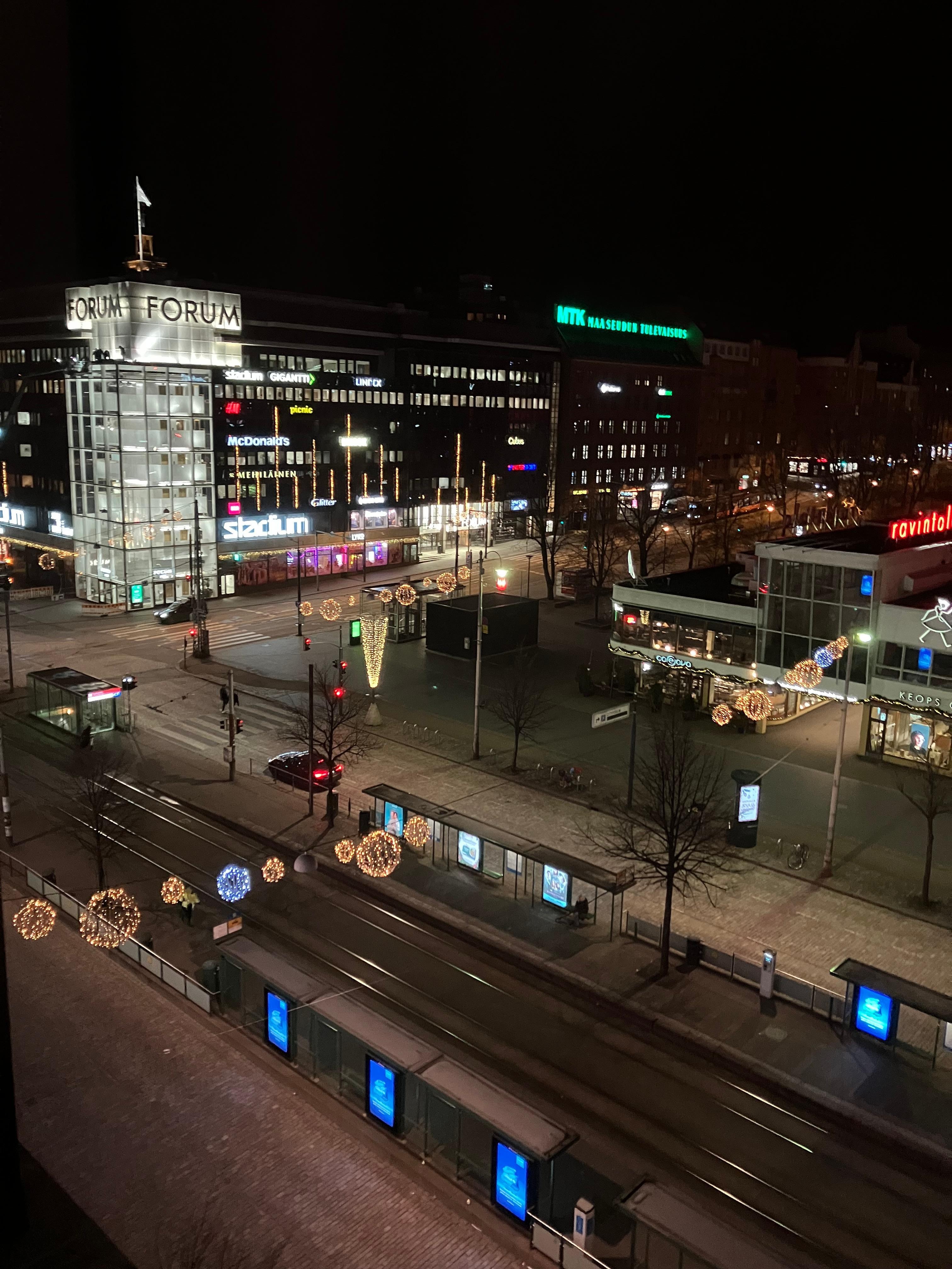 室内からの景色