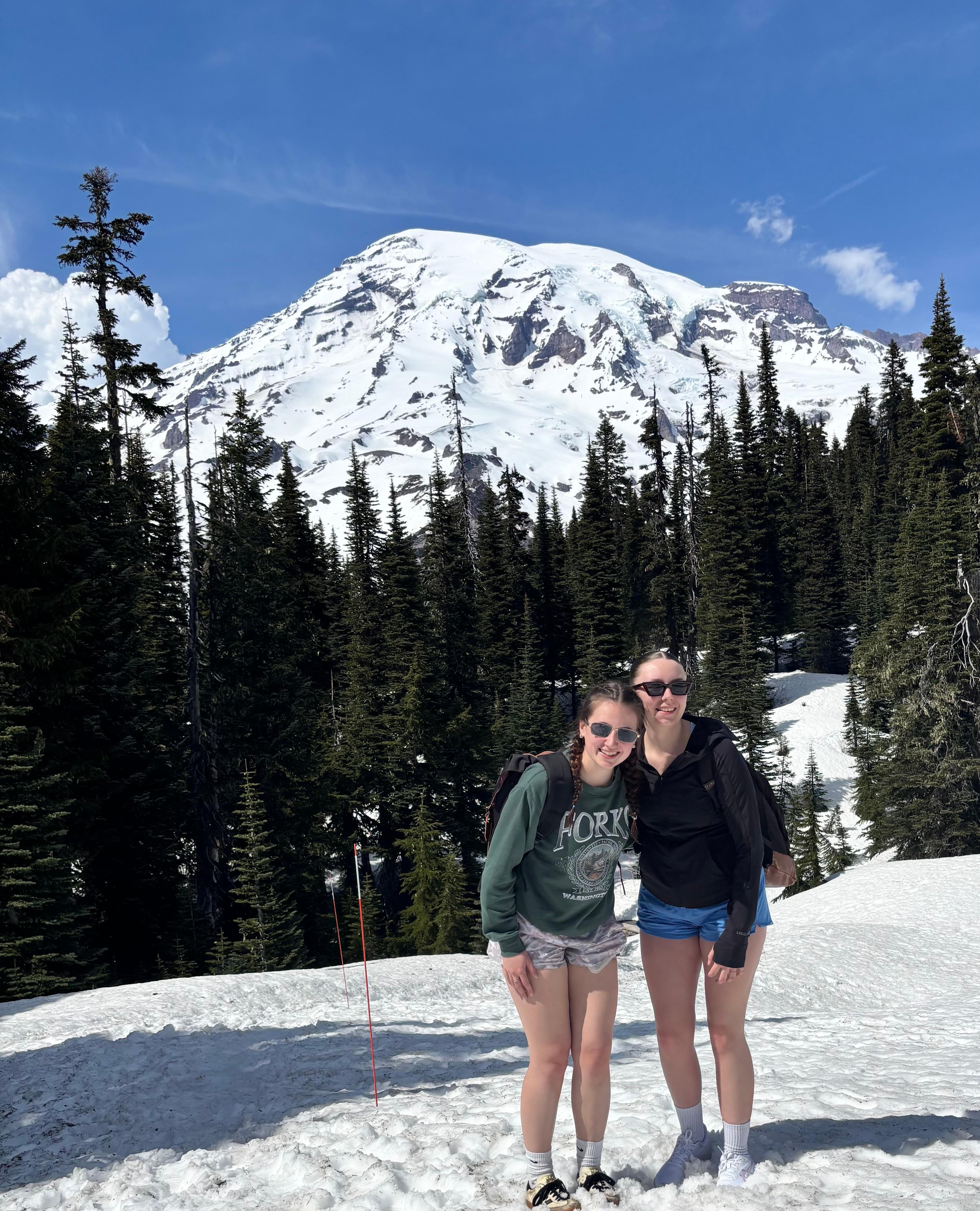 About an hour drive to this trail in Mt Rainier National Park 