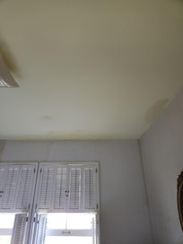 Water damage, old