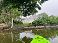 View of the propertyfrom the kayak