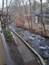 The view from our balcony.