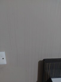 Stains all down walls