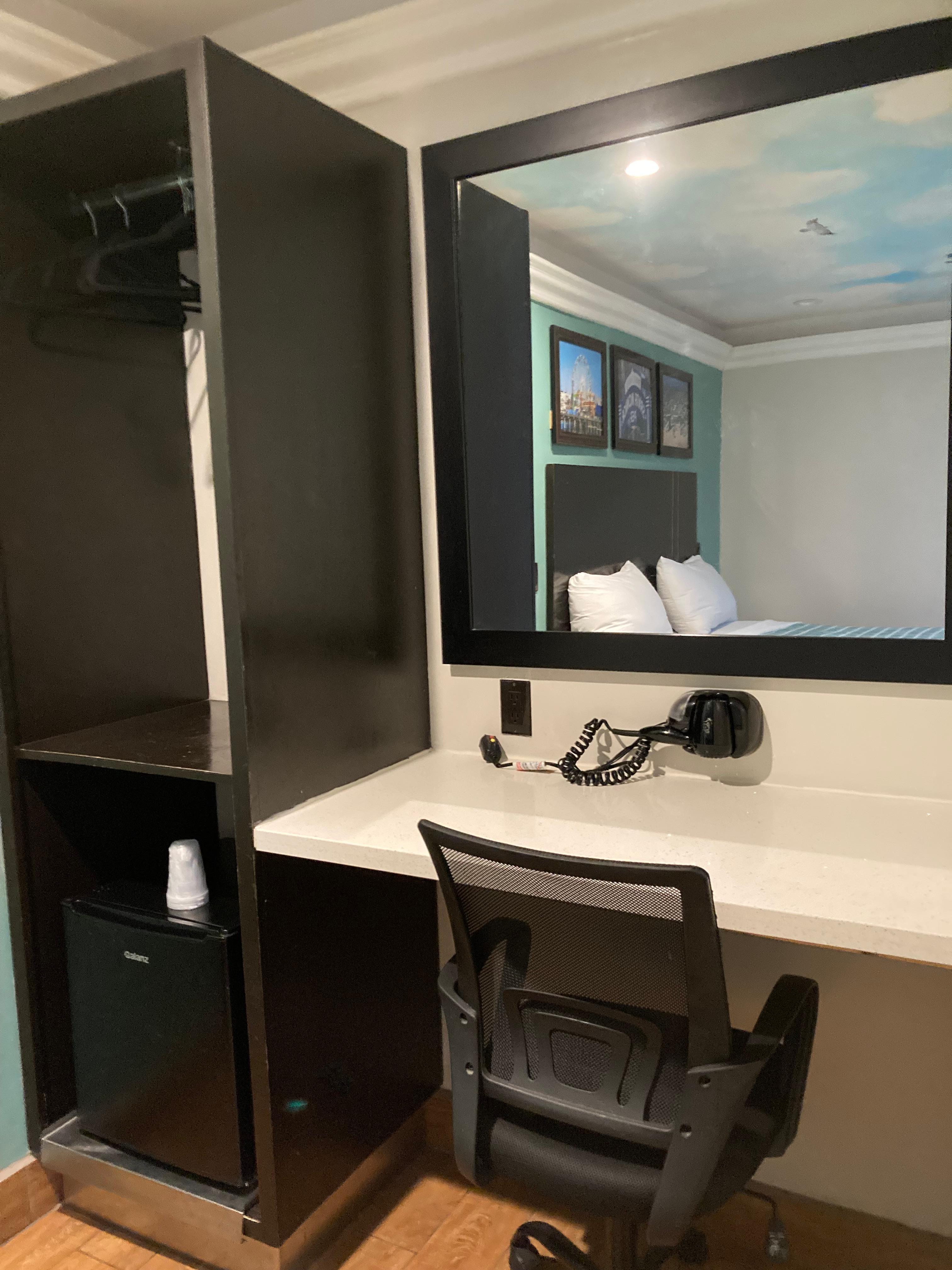 Desk area