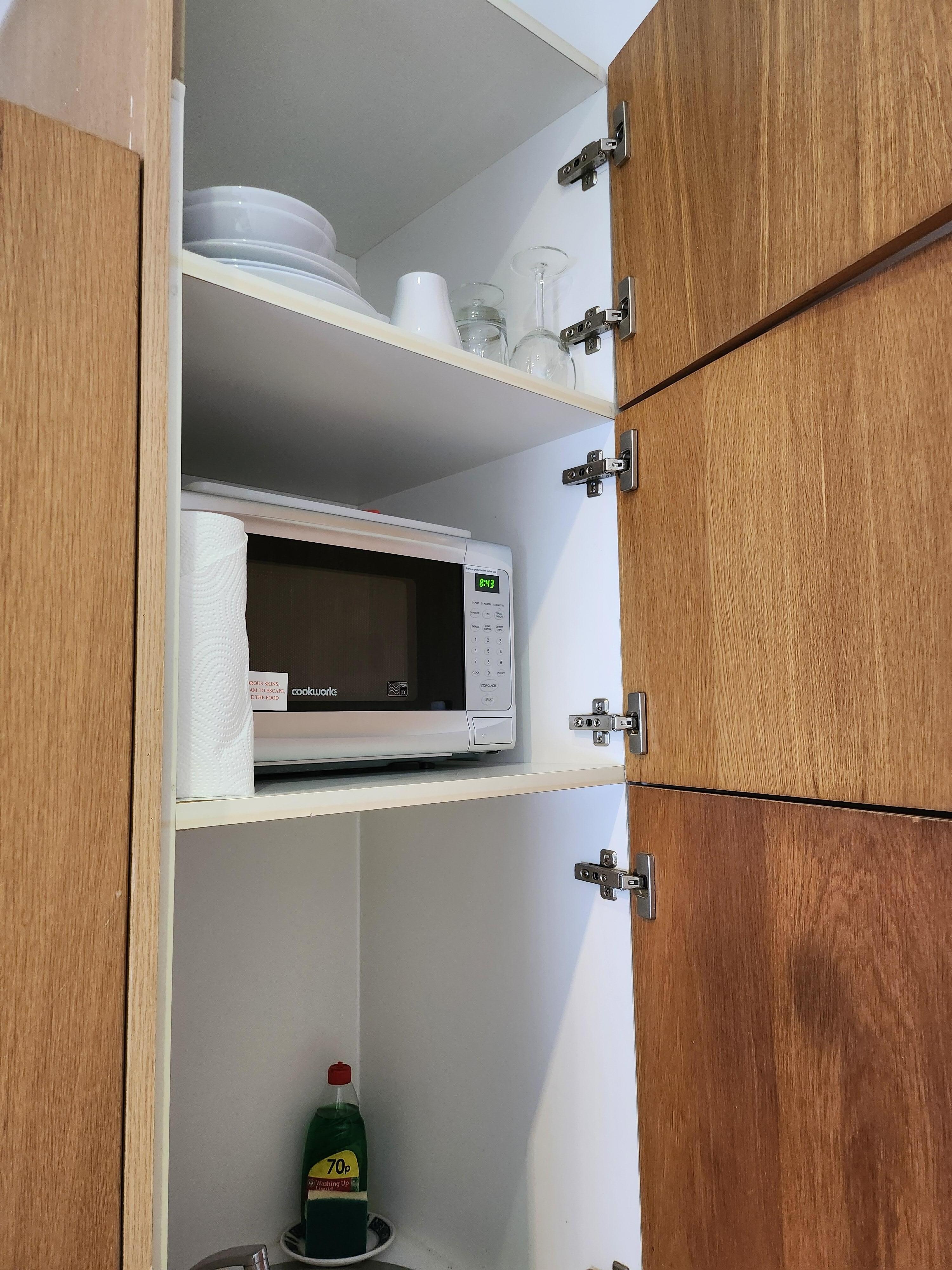 Microwave and chinaware