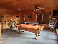 We all had so much fun playing games, playing pool and air hockey, and listening to some older music on the juke box