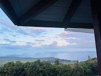 View from the lanai in the crows nest, the room we stayed in. I enjoyed this view for hours each morning.