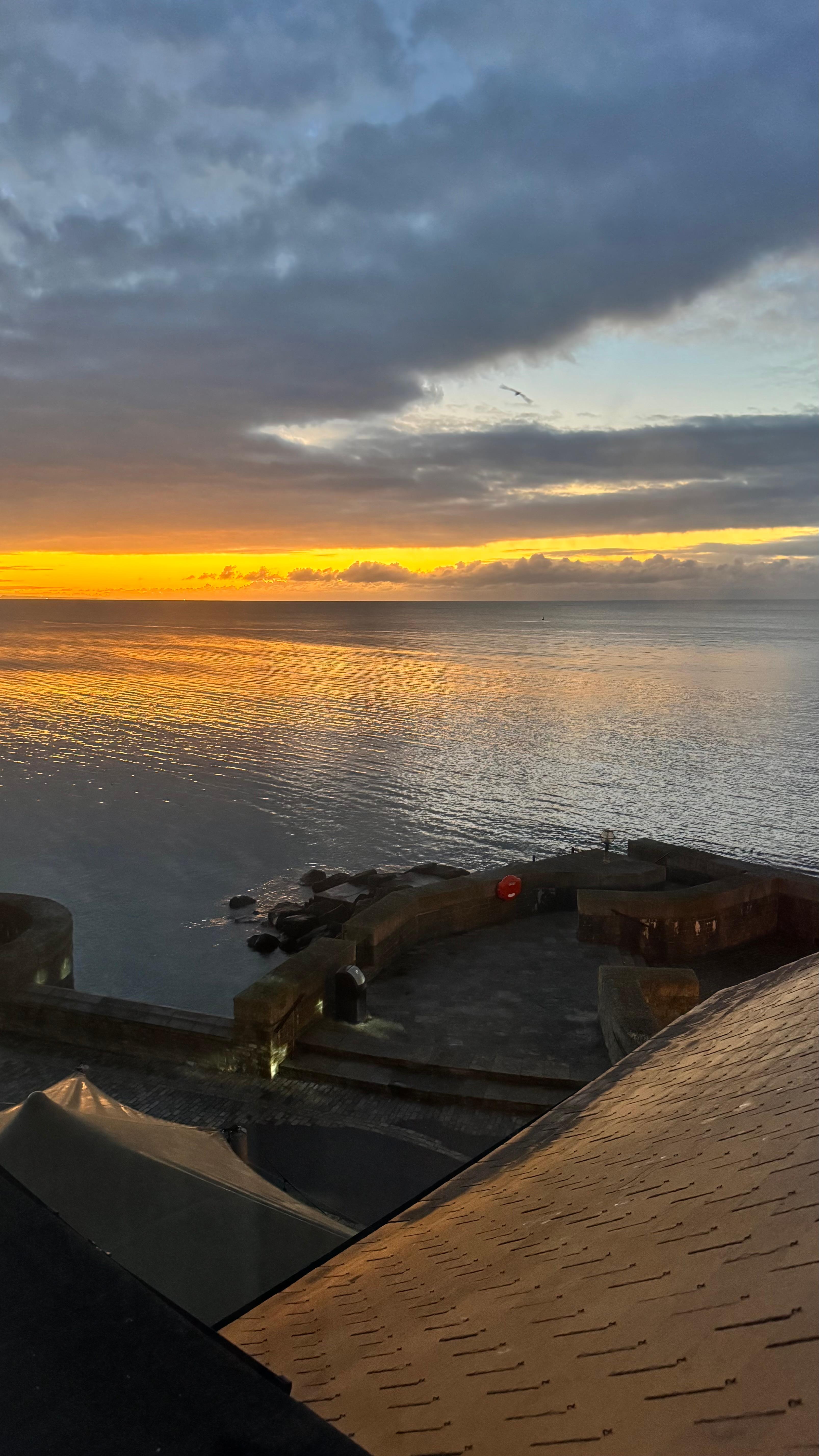 Sunrise View from our room 