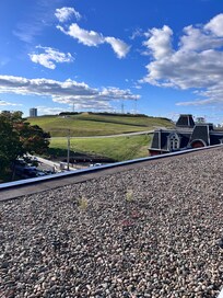 View from rooftop patio. Wonderful view of Citadel Hill