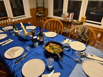 Dining room - seating for 8-10