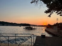 You can’t miss the sunsets. They were great.