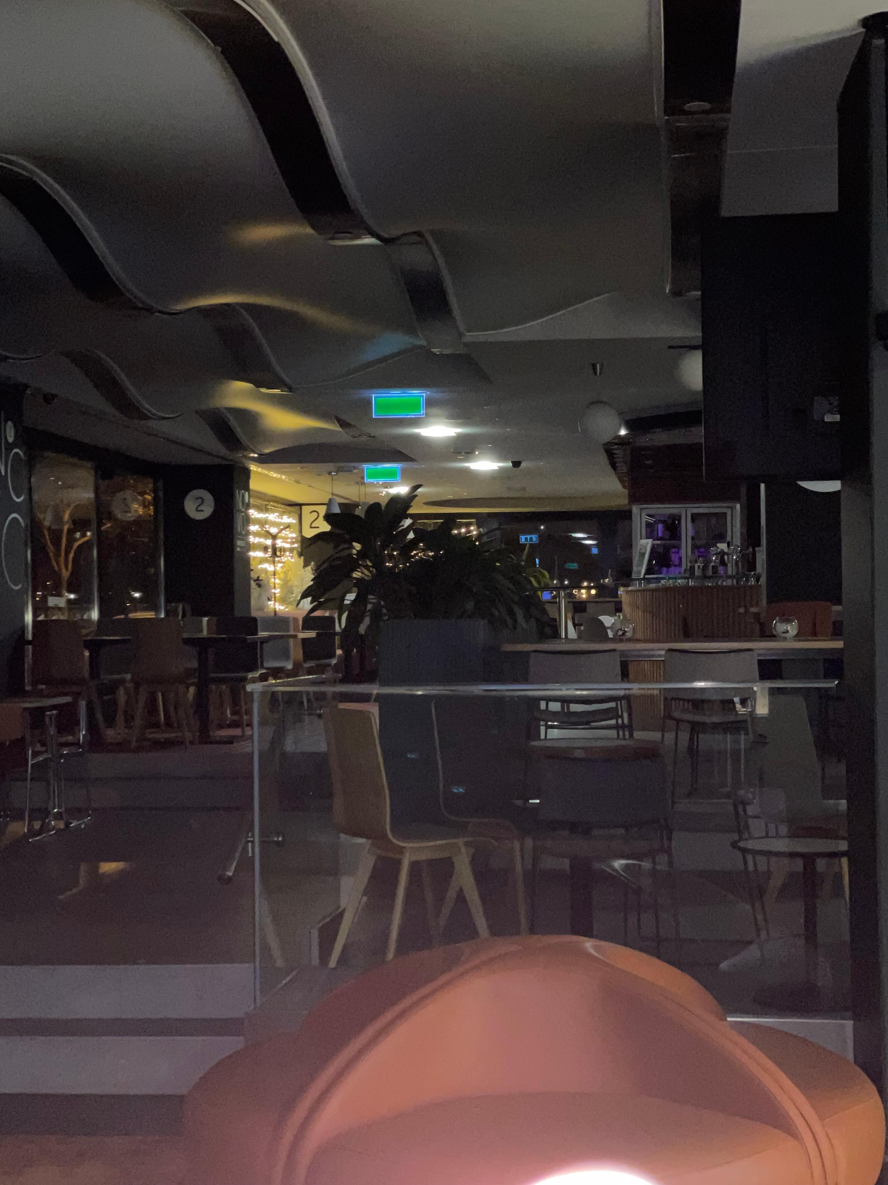 Área of the restaurant 