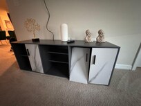 Wardrobe in disrepair