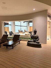 The Spa area