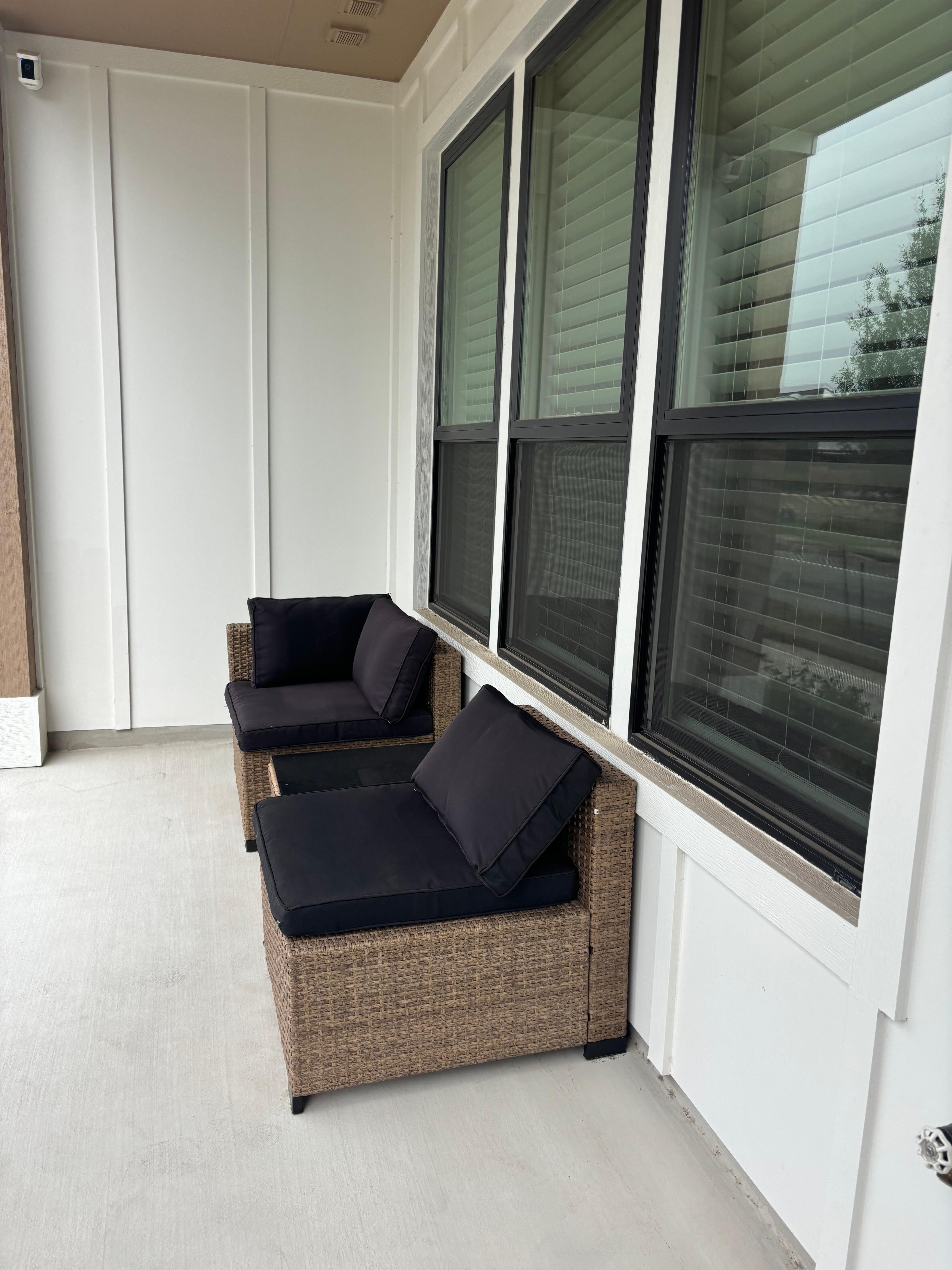 Front of house/ would be great to enjoy when it’s not so hot out!