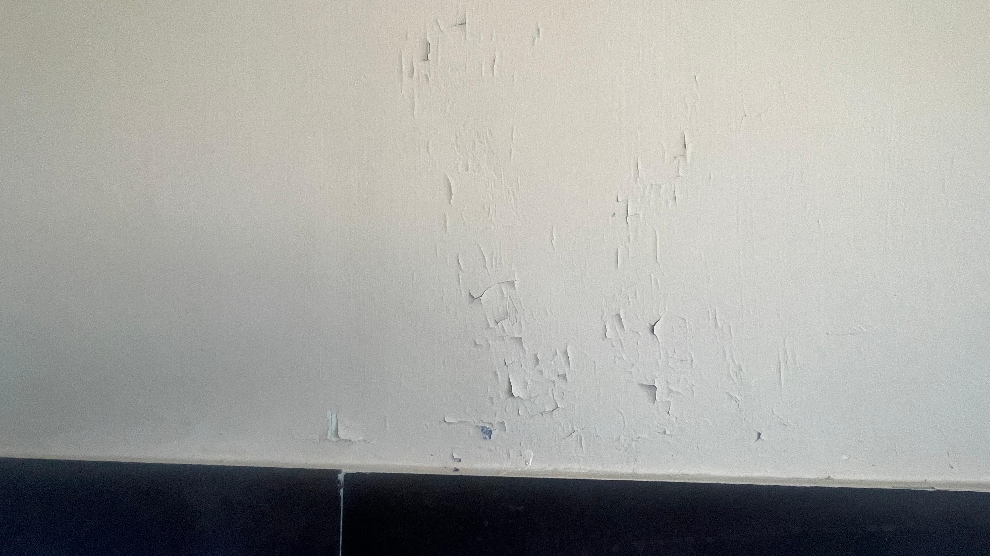 Peeling paint 