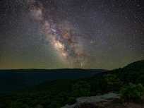 Milky Way from Antenna Pine Overlook.