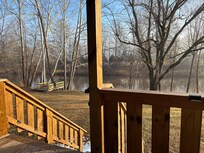 View off the porch in the morning