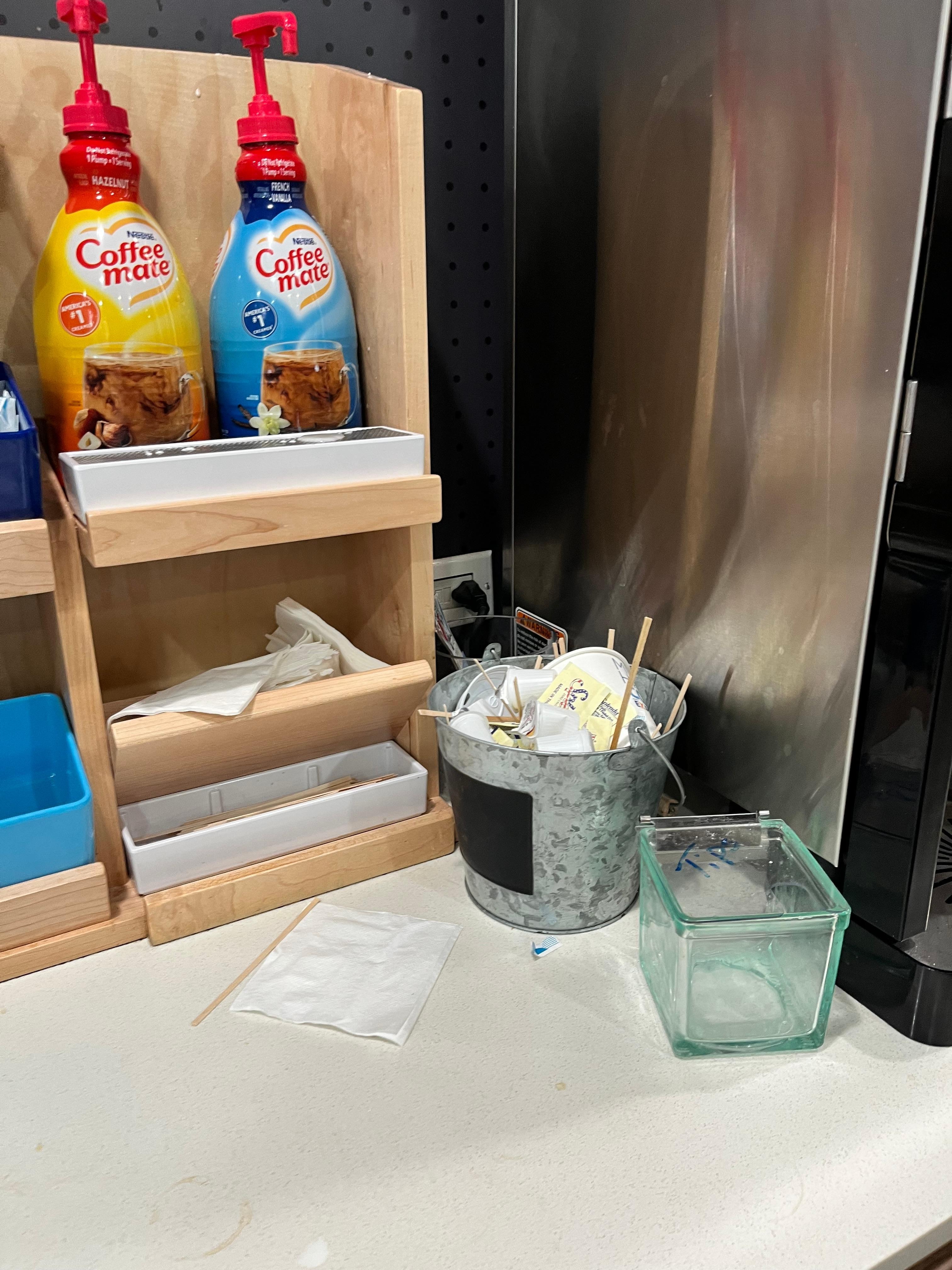 Tips?!?! How about keeping a clean coffee bar?