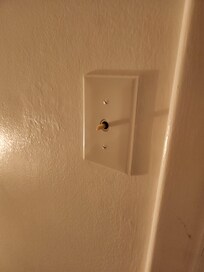 Missing light switch