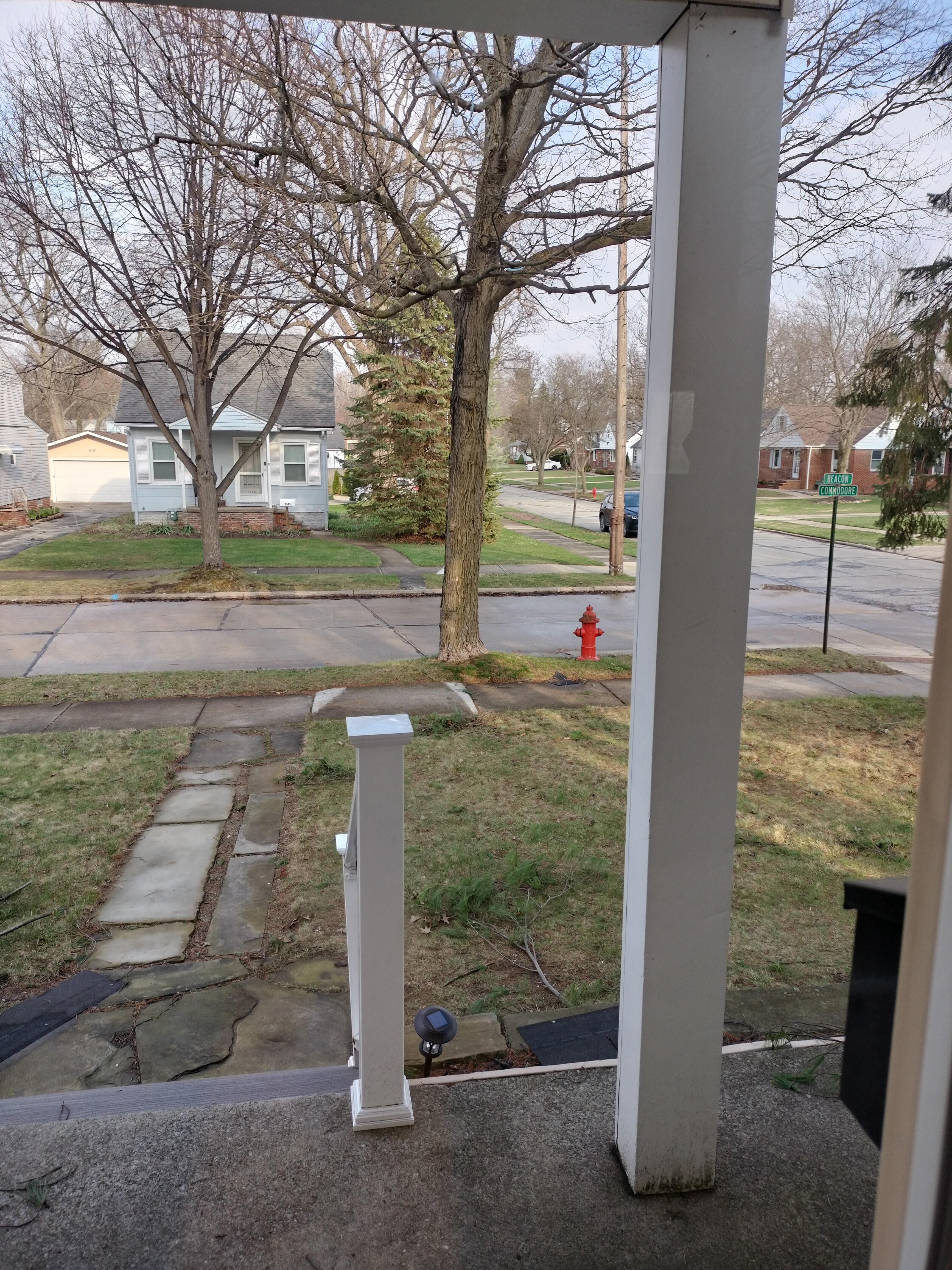 The view every morning was lovely.