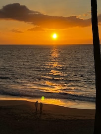 Awesome sunset views from the lanai.