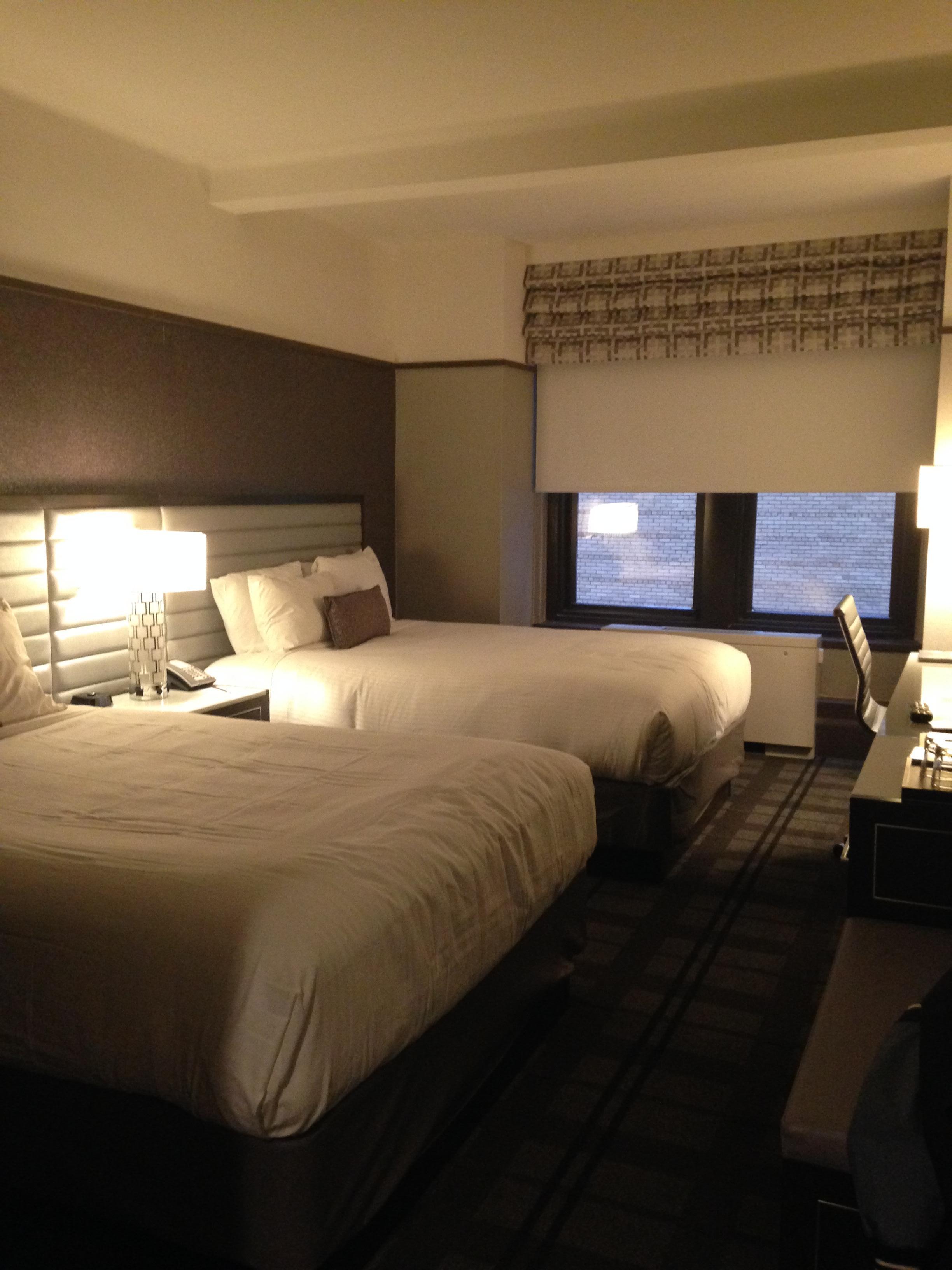 A little dark because of location. But it is spacious, modern, clean, comfortable.