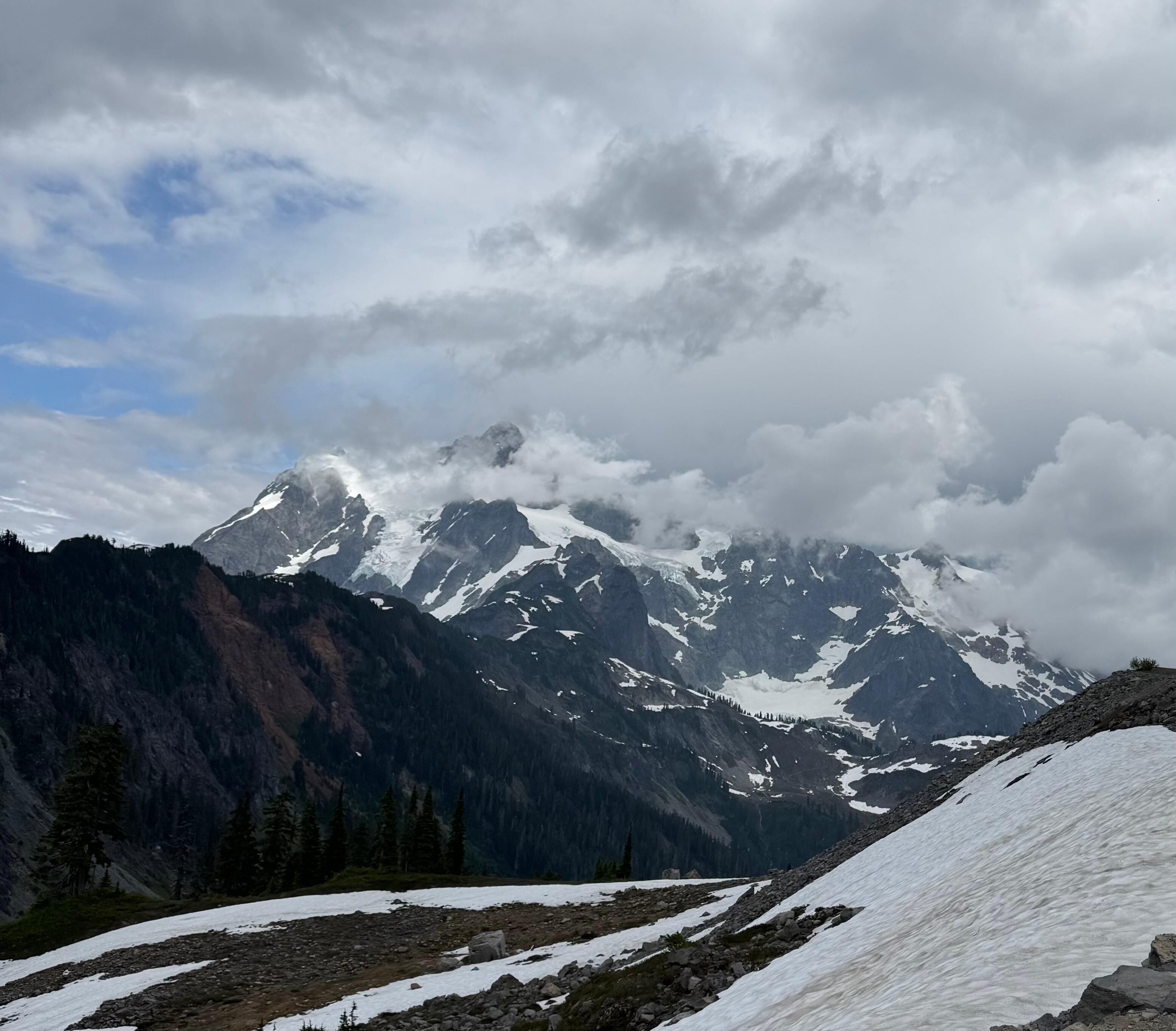 Mount Baker, near the summit. 