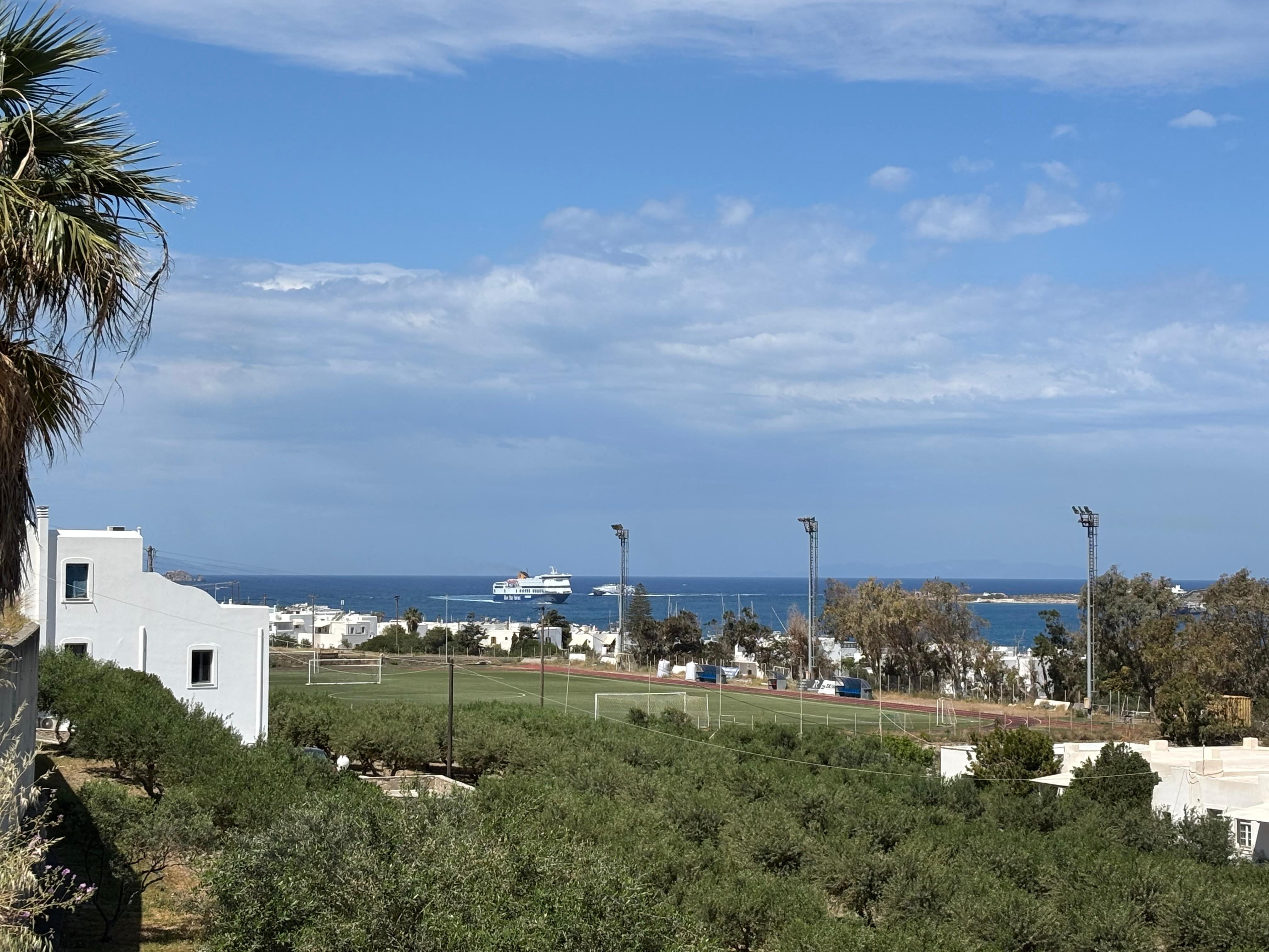 View towards port/town.