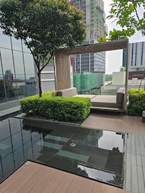 Cabana on the sun terrace