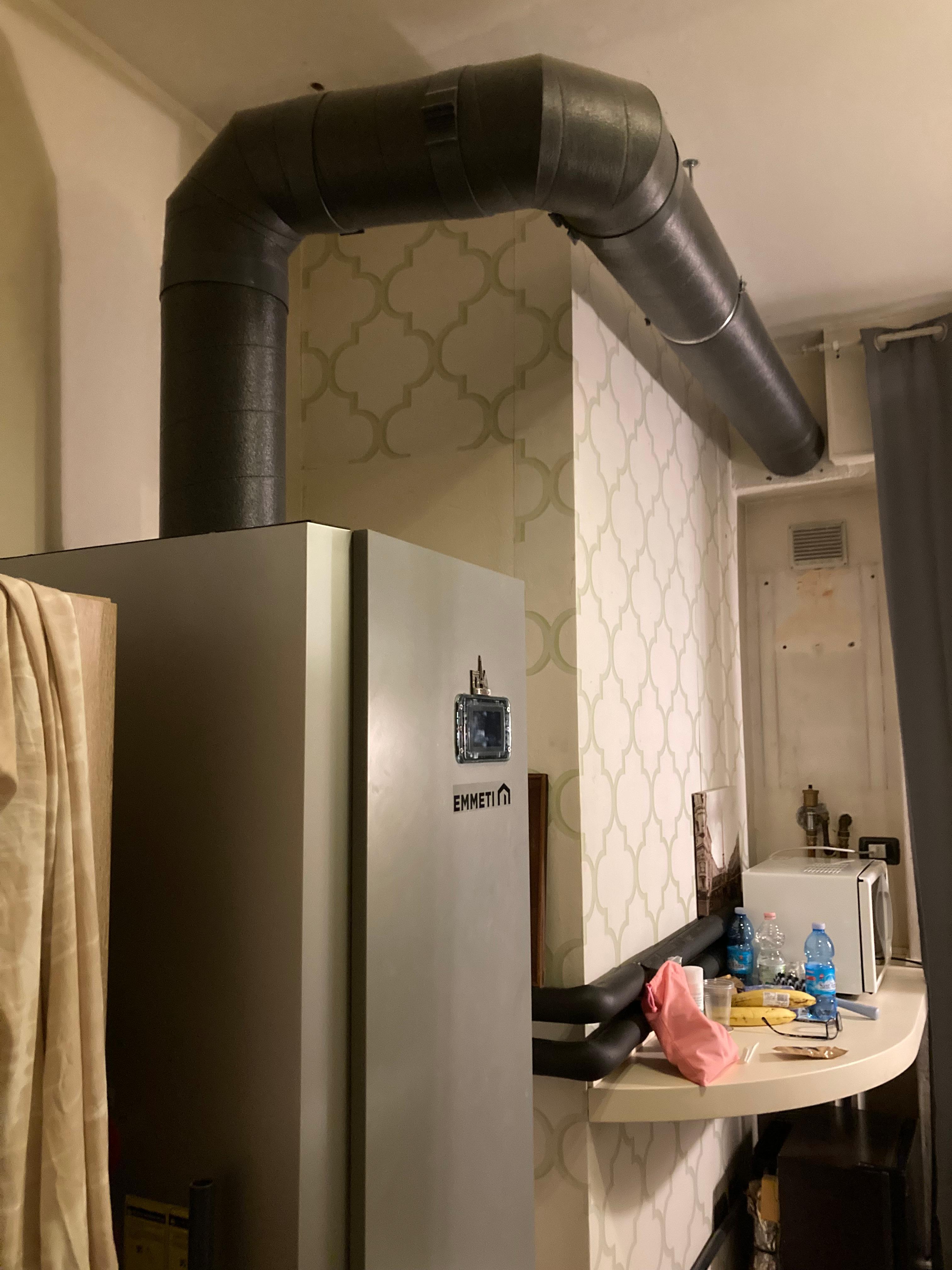Boiler and piping