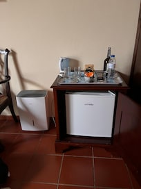 A la izquierda es el aparato del aire que nunca prendió