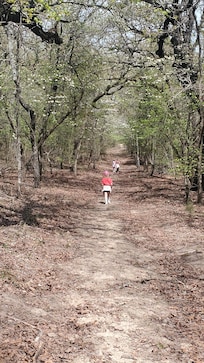 Walking the trails! Very easy for all ages!!