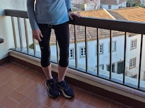 I am a very short person, and this rail was scary low, even for me!