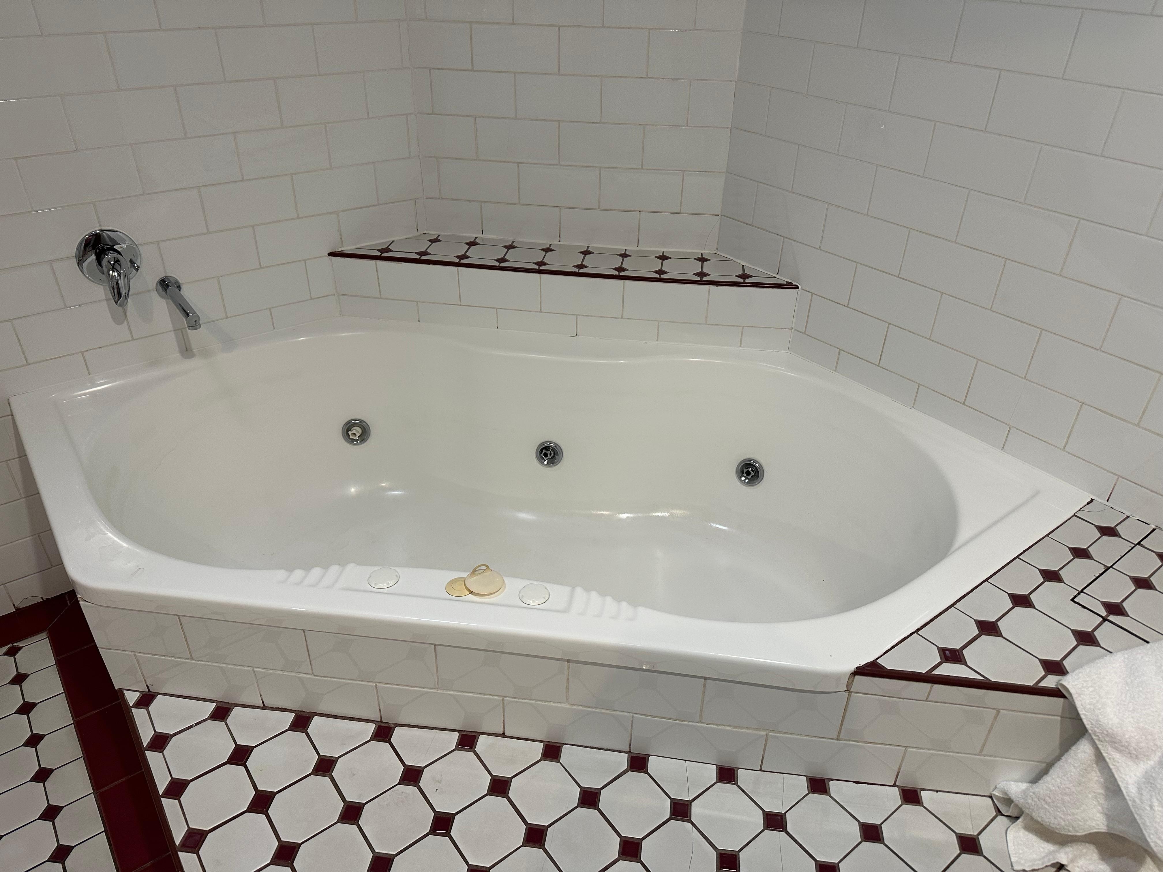 We did use spa - easy fit 2 people 