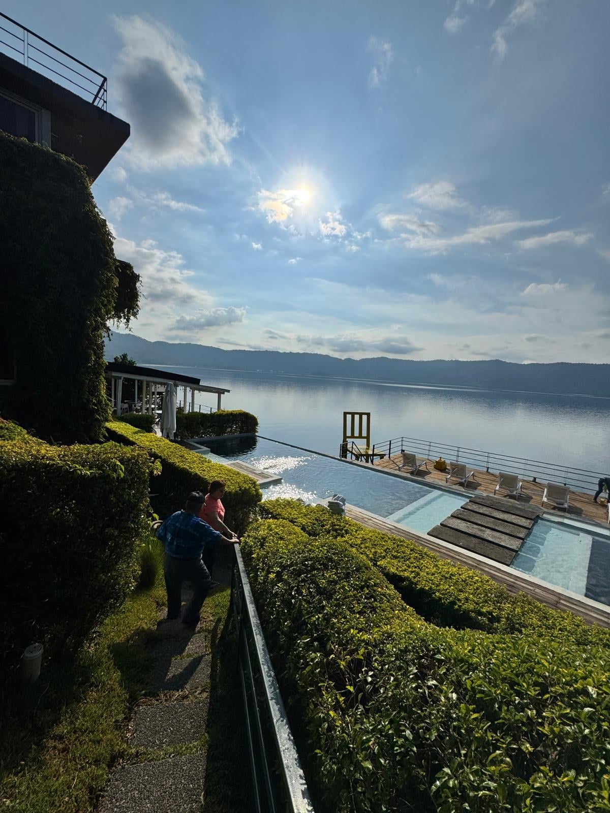 View coming down the stairs. 